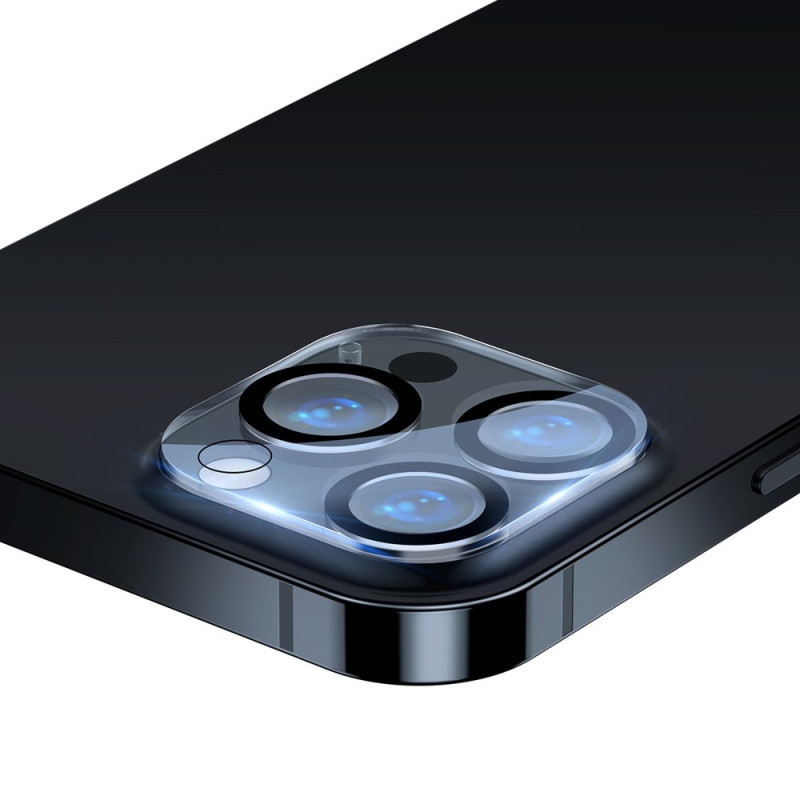 Grūdintas stiklas 0,3 mm visam fotoaparato objektyvui iPhone 13 Pro Max SET iš 2 vnt.