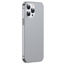 
Skaidrus gelio dėklas iPhone 13 Pro Simple Series Case juodas
