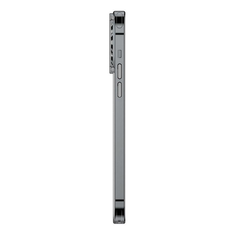 Skaidrus gelio dėklas iPhone 13 Pro Simple Series Case juodas