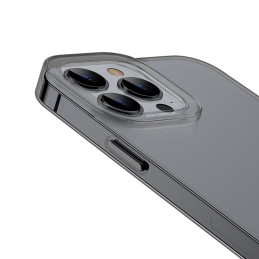 
Skaidrus gelio dėklas iPhone 13 Pro Simple Series Case juodas
