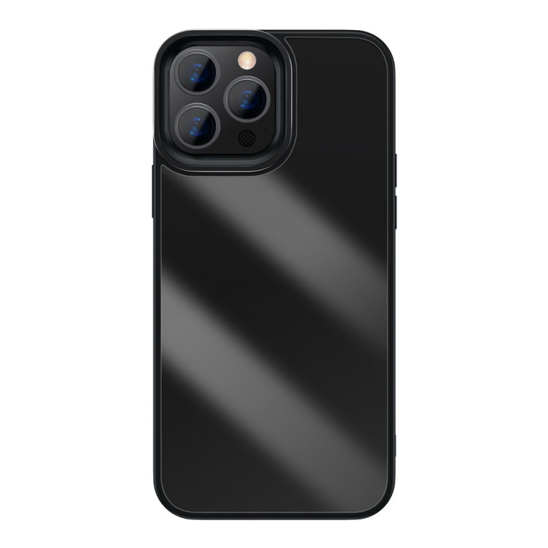 
Šarvuotas atsparus dėklas iPhone 13 Pro Max su gelio rėmeliu, juodas
