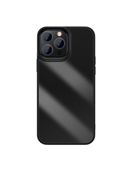 
Šarvuotas atsparus dėklas iPhone 13 Pro Max su gelio rėmeliu, juodas
