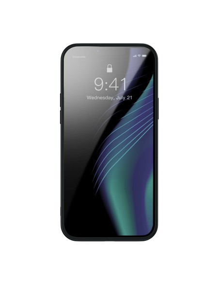 
Šarvuotas atsparus dėklas iPhone 13 Pro Max su gelio rėmeliu, juodas
