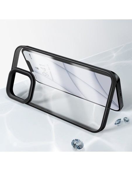 Šarvuotas atsparus dėklas iPhone 13 Pro Max su gelio rėmeliu, juodas
 
Šarvuotas atsparus dėklas iPhone 13 Pro Max su gelio rėmeliu, juodas