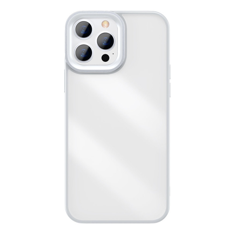 
Šarvuotas, atsparus dėklas iPhone 13 Pro su pilku gelio rėmeliu
