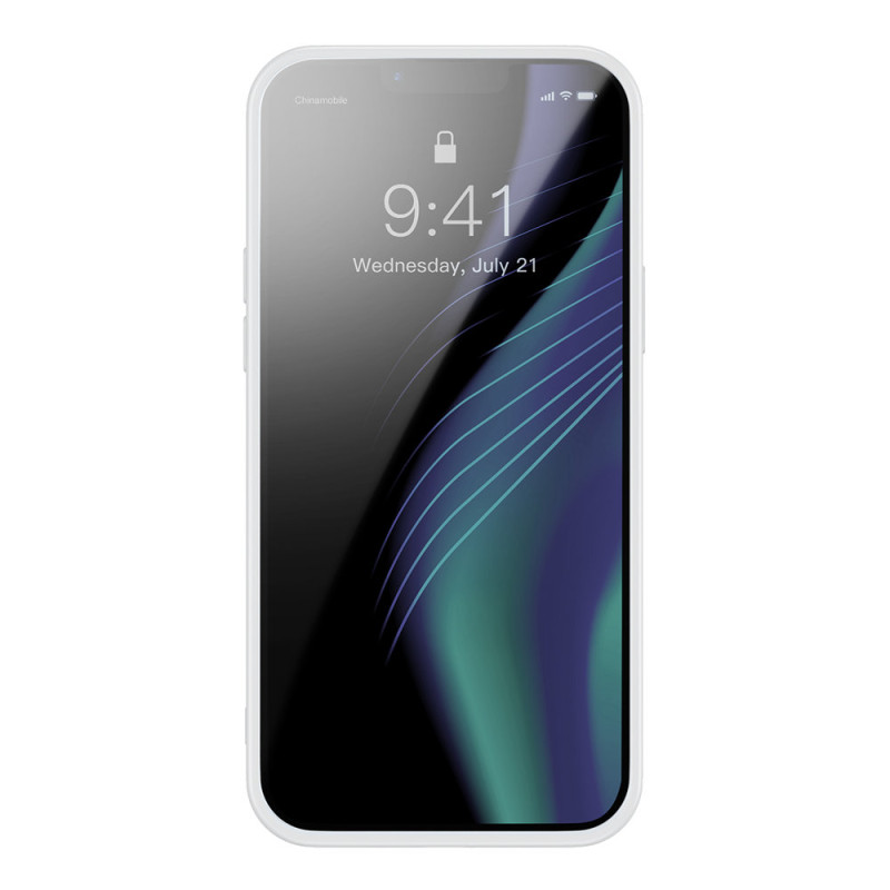 Šarvuotas, atsparus dėklas skirtas iPhone 13 Pro Max su pilku gelio rėmeliu