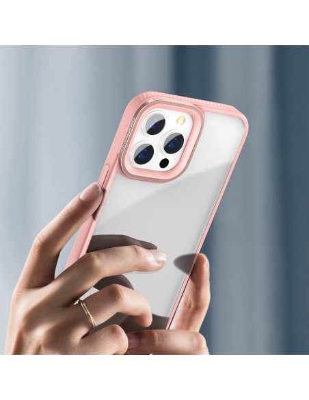 Šarvuotas atsparus dėklas iPhone 13 Pro su rausvu gelio rėmeliu
 
Šarvuotas atsparus dėklas iPhone 13 Pro su rausvu gelio rėmeliu
