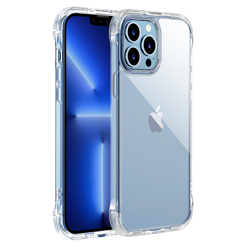 Dėklas iPhone 13 Pro, šarvuotas korpusas su kabliukais, skaidrus stovas
Dėklas iPhone 13 Pro, šarvuotas korpusas su kabliukais, skaidrus stovas