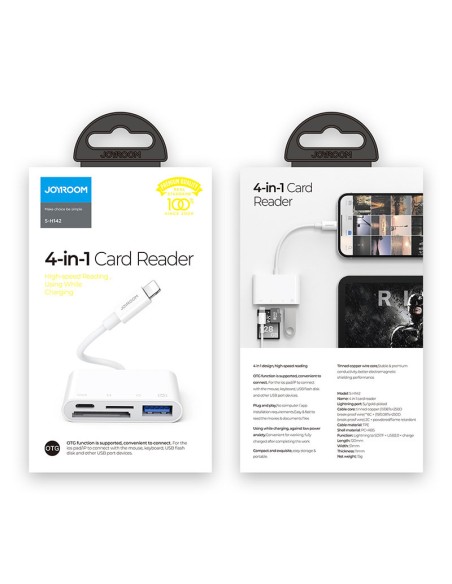 HUB kortelių skaitytuvo adapteris iPhone OTG Lightning - USB SD TF kortelių skaitytuvas baltas
 
HUB kortelių skaitytuvo adapteris iPhone OTG Lightning - USB SD TF kortelių skaitytuvas baltas
