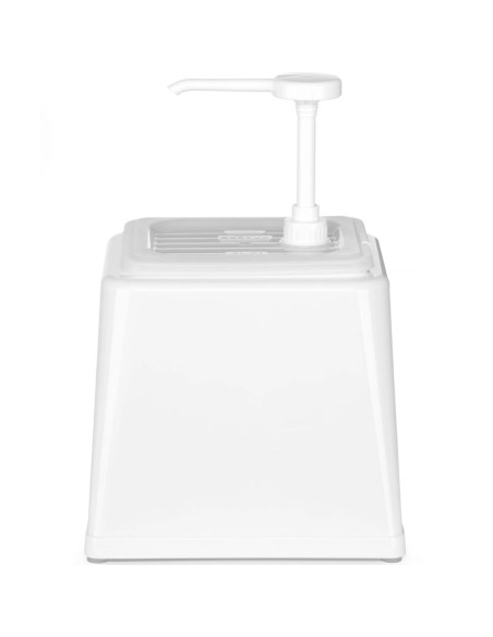 Majonezo padažo dozatorius su pompa 2,5 l baltas - Hendi 203545 Majonezo padažo dozatorius su pompa 2,5 l baltas - Hendi 203545