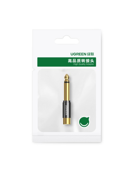 Adapterio kištuko lizdo adapteris 6,35 mm vyriškas ir RCA moteriškas auksinis
 
Adapterio kištuko lizdo adapteris 6,35 mm vyriškas ir RCA moteriškas auksinis