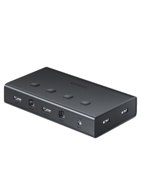 KVM Switch Klaviatūra Vaizdo pelė 4x HDMI 4x USB 4x USB-B juoda
 
KVM Switch Klaviatūra Vaizdo pelė 4x HDMI 4x USB 4x USB-B juoda