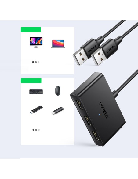 Jungiklio adapterio perjungimo dėžutė USB 2 įėjimai - 3 išėjimai juodi
 
Jungiklio adapterio perjungimo dėžutė USB 2 įėjimai - 3 išėjimai juodi