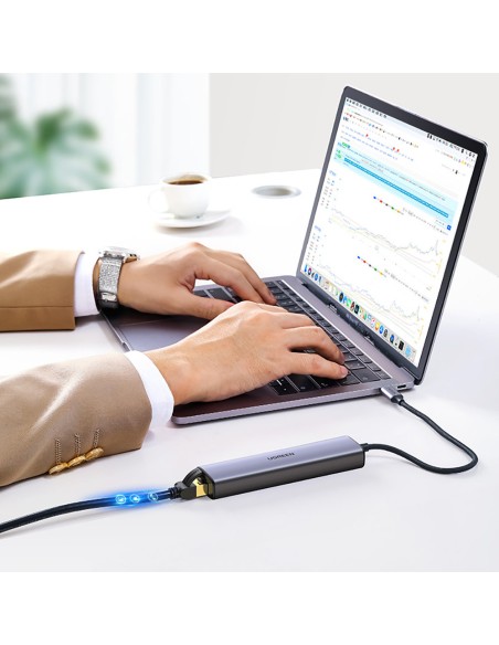 Daugiafunkcis HUB adapteris USB-C skirstytuvas - 3x USB Ethernet RJ-45 USB-C PD pilka
 
Daugiafunkcis HUB adapteris USB-C skirstytuvas - 3x USB Ethernet RJ-45 USB-C PD pilka