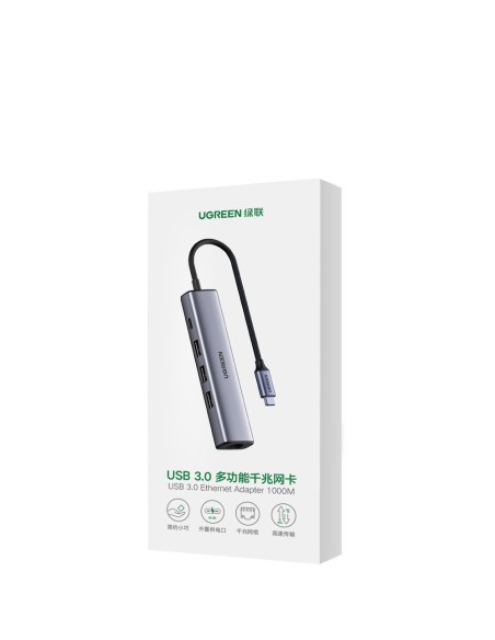 Daugiafunkcis HUB adapteris USB-C skirstytuvas - 3x USB Ethernet RJ-45 USB-C PD pilka
 
Daugiafunkcis HUB adapteris USB-C skirstytuvas - 3x USB Ethernet RJ-45 USB-C PD pilka