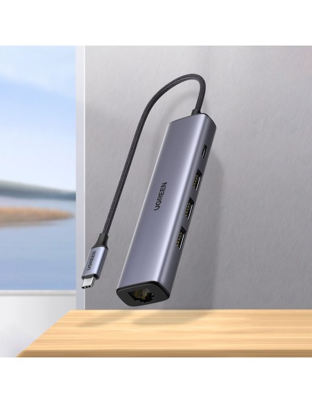 Daugiafunkcis HUB adapteris USB-C skirstytuvas - 3x USB Ethernet RJ-45 USB-C PD pilka
 
Daugiafunkcis HUB adapteris USB-C skirstytuvas - 3x USB Ethernet RJ-45 USB-C PD pilka