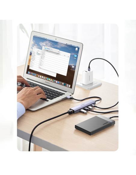 Daugiafunkcis HUB adapteris USB-C skirstytuvas - 3x USB Ethernet RJ-45 USB-C PD pilka
 
Daugiafunkcis HUB adapteris USB-C skirstytuvas - 3x USB Ethernet RJ-45 USB-C PD pilka