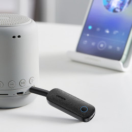 
Imtuvo siųstuvas Bluetooth mini lizdas 3,5 mm juodas
