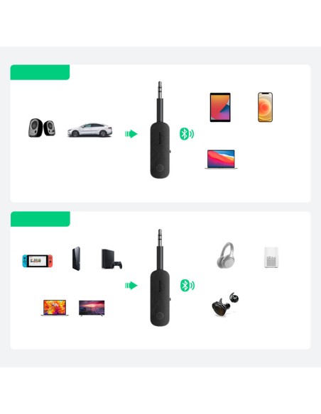 Imtuvo siųstuvas Bluetooth mini lizdas 3,5 mm juodas
 
Imtuvo siųstuvas Bluetooth mini lizdas 3,5 mm juodas