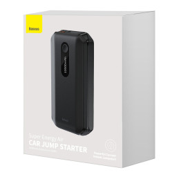
Powerbank 10000mAh + automobilio starteris Booster 12V 1000A juodas
