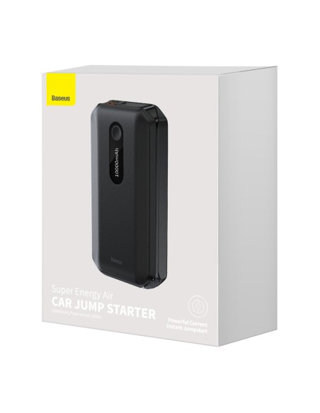 
Powerbank 10000mAh + automobilio starteris Booster 12V 1000A juodas
