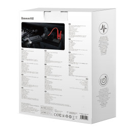 
Powerbank 10000mAh + automobilio starteris Booster 12V 1000A juodas
