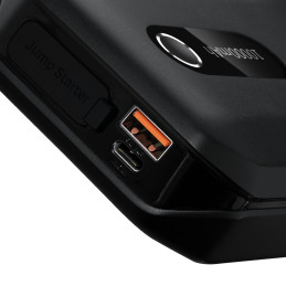 
Powerbank 10000mAh + automobilio starteris Booster 12V 1000A juodas
