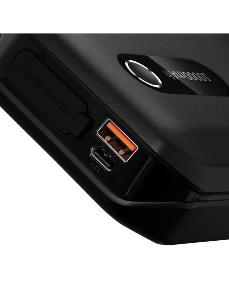 
Powerbank 10000mAh + automobilio starteris Booster 12V 1000A juodas
