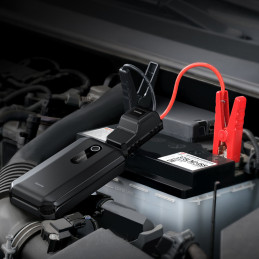 
Powerbank 10000mAh + automobilio starteris Booster 12V 1000A juodas
