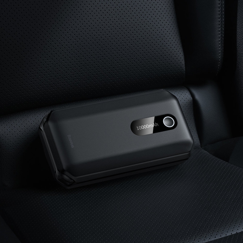 
Powerbank 10000mAh + automobilio starteris Booster 12V 1000A juodas
