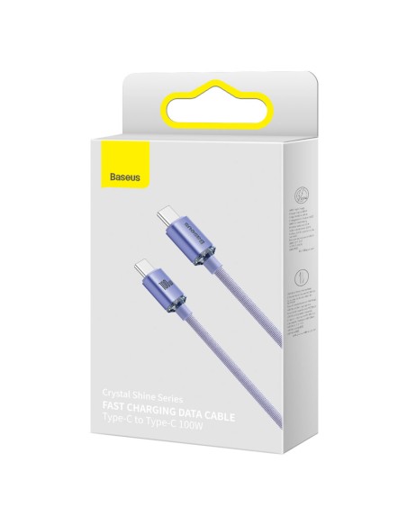 Kabelis greitam įkrovimui ir duomenų perdavimui USB - USB-C 100W 1,2m violetinė
 
Kabelis greitam įkrovimui ir duomenų perdavimui USB - USB-C 100W 1,2m violetinė