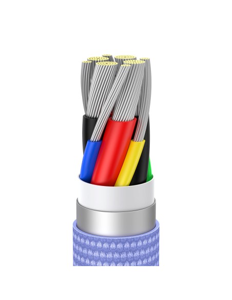 Kabelis greitam įkrovimui ir duomenų perdavimui USB - USB-C 100W 1,2m violetinė
 
Kabelis greitam įkrovimui ir duomenų perdavimui USB - USB-C 100W 1,2m violetinė