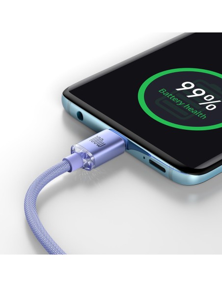 Kabelis greitam įkrovimui ir duomenų perdavimui USB - USB-C 100W 1,2m violetinė
 
Kabelis greitam įkrovimui ir duomenų perdavimui USB - USB-C 100W 1,2m violetinė