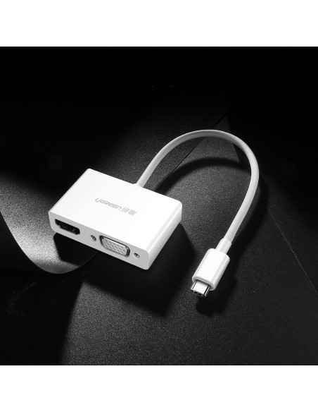 USB-C – HDMI VGA vaizdo konverterio adapteris baltas
 
USB-C – HDMI VGA vaizdo konverterio adapteris baltas