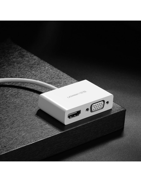 USB-C – HDMI VGA vaizdo konverterio adapteris baltas
 
USB-C – HDMI VGA vaizdo konverterio adapteris baltas