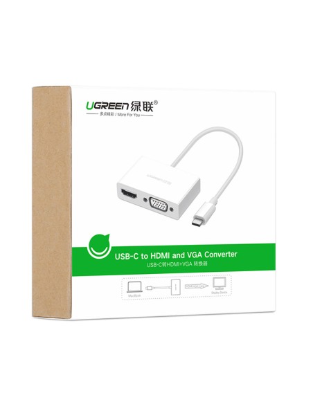 USB-C – HDMI VGA vaizdo konverterio adapteris baltas
 
USB-C – HDMI VGA vaizdo konverterio adapteris baltas