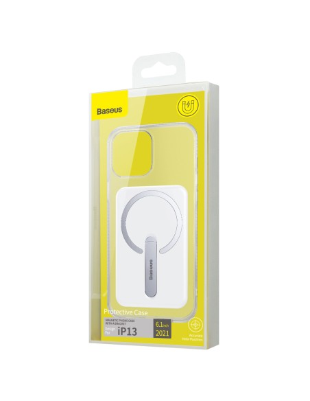 
Magnetinis korpusas su stovu iPhone 13 6.1& 39 & 39 2021 skaidrus
