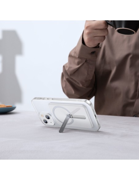 
Magnetinis korpusas su stovu iPhone 13 6.1& 39 & 39 2021 skaidrus
