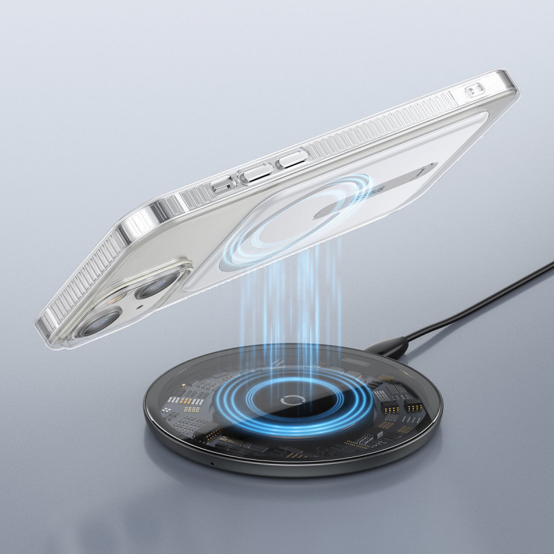 
Magnetinis korpusas su stovu iPhone 13 6.1& 39 & 39 2021 skaidrus
