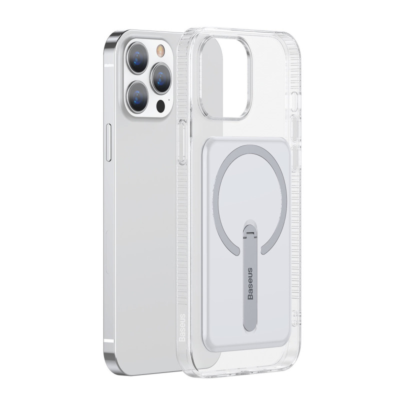 
Magnetinis dėklo korpusas su stovu iPhone 13 Pro 6.1& 39 & 39 2021 skaidrus
