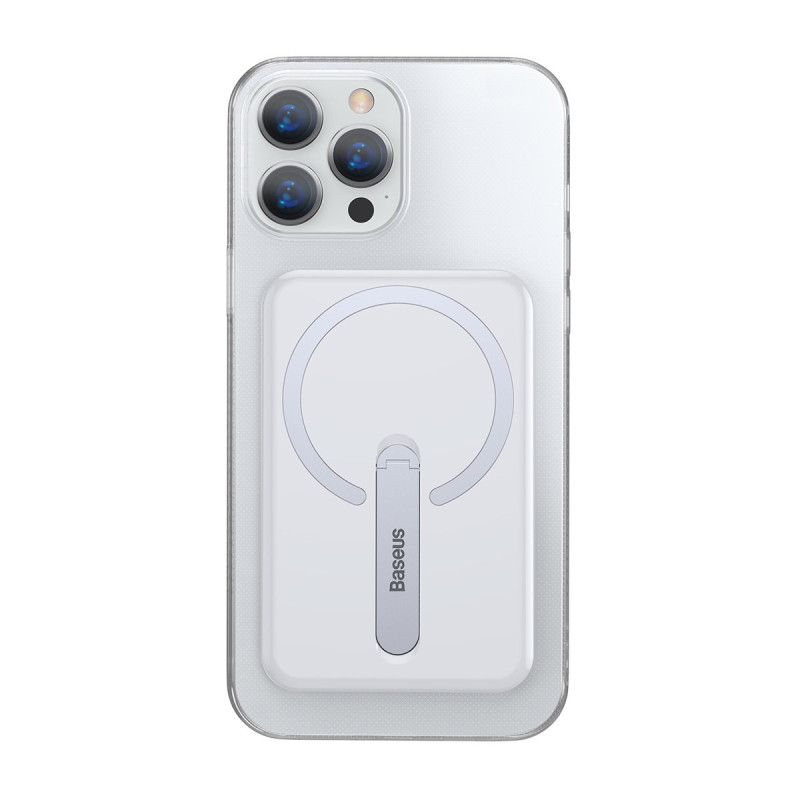 Magnetinis dėklo korpusas su stovu iPhone 13 Pro 6.1& 39 & 39 2021 skaidrus