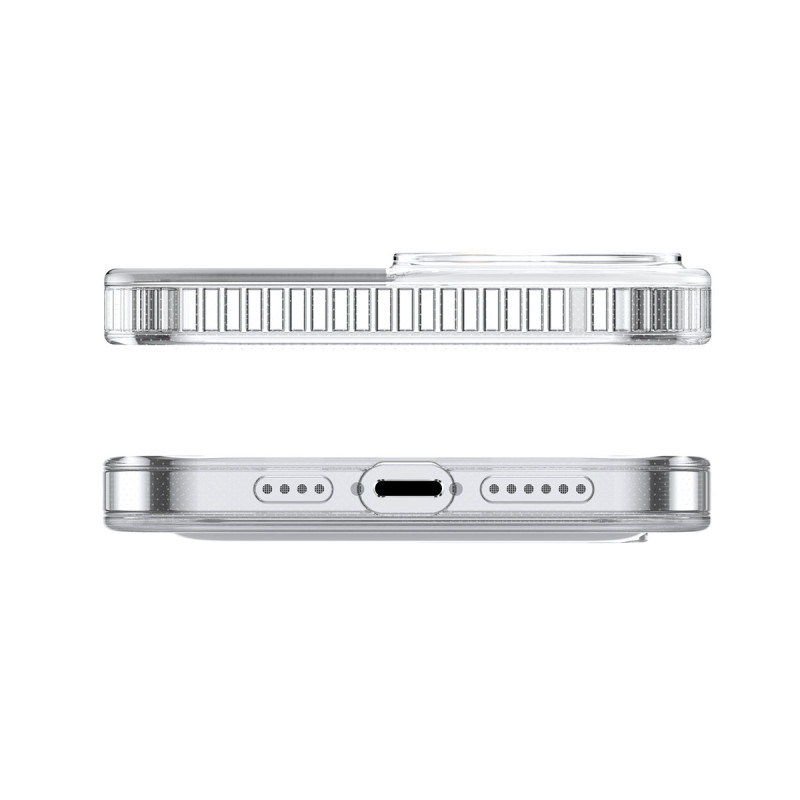 Magnetinis dėklo korpusas su stovu iPhone 13 Pro 6.1& 39 & 39 2021 skaidrus