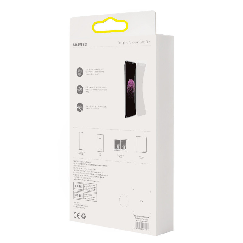 Grūdintas stiklas skirtas iPhone 11 Pro Max / iPhone XS Max + montavimo padėties nustatymo įtaisui