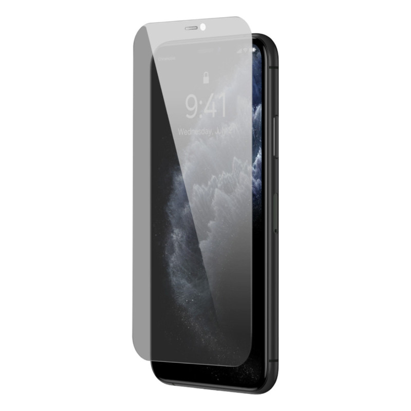 Grūdintas stiklas skirtas iPhone 11 Pro Max / iPhone XS Max + montavimo padėties nustatymo įtaisui