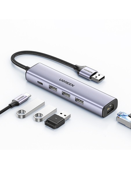 Daugiafunkcis HUB adapterio skirstytuvas USB 3.0 – 3x USB Ethernet RJ-45 USB-C PD pilka
 
Daugiafunkcis HUB adapterio skirstytuvas USB 3.0 – 3x USB Ethernet RJ-45 USB-C PD pilka