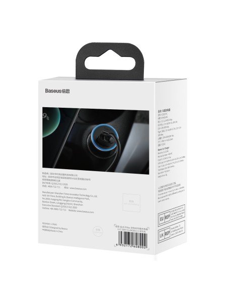 
Golden Contactor Max USB + USB-C 60W QC greitas automobilinis įkroviklis, tamsiai pilka
