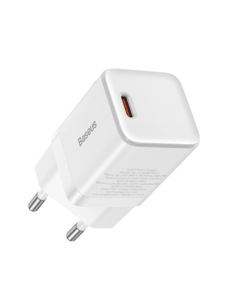 GaN3 greitas įkroviklis USB-C laidui 30W baltas
 
GaN3 greitas įkroviklis USB-C laidui 30W baltas