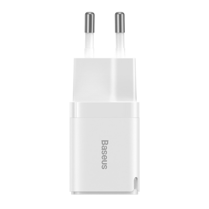 GaN3 greitas įkroviklis USB-C laidui 30W baltas