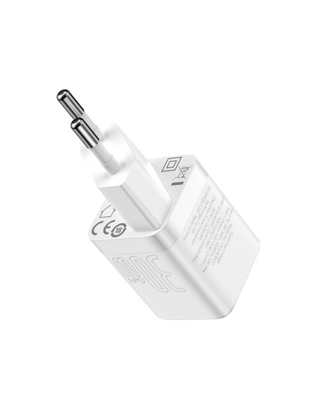 GaN3 greitas įkroviklis USB-C laidui 30W baltas
 
GaN3 greitas įkroviklis USB-C laidui 30W baltas