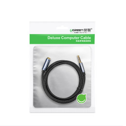 
Prailginimo kabelio garso adapteris AUX mini lizdas 3,5 mm 1,5 m mėlynas
